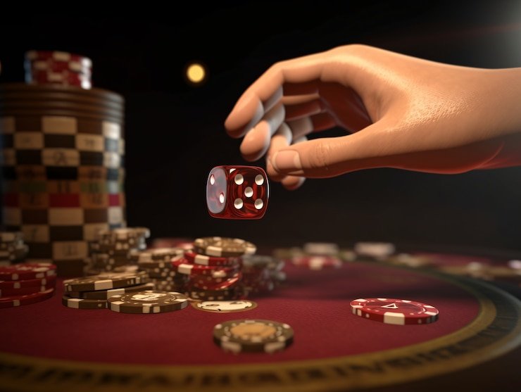 Permainan slot digital dengan grafis dinamis dan suara latar menarik, tersedia berbagai tema